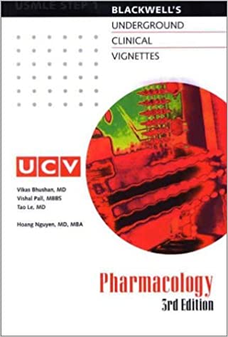 Underground Clinical Vignettes: Pharmacology: Classic Clinical Cases for USMLE Step 1 Review